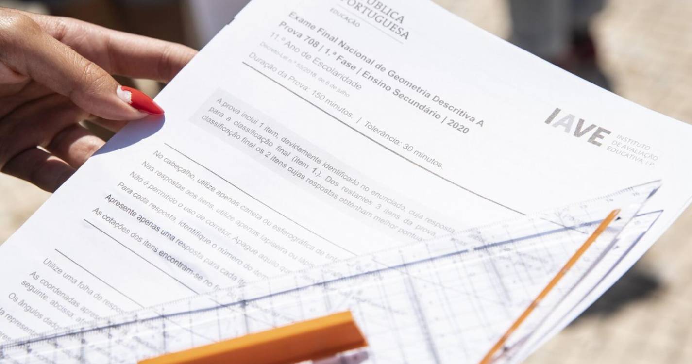 Exames nacionais com 7.468 inscrições na Madeira