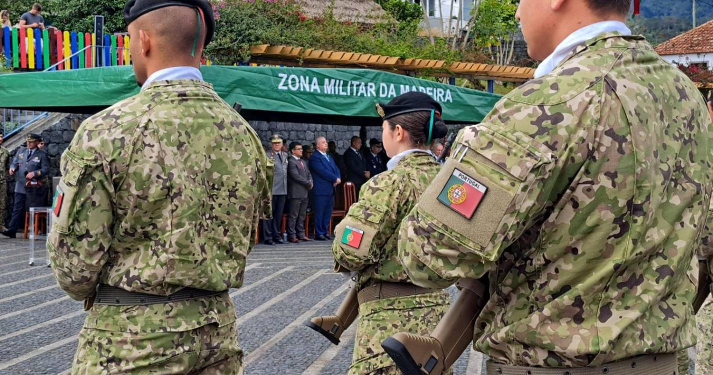 Arrancou a cerimónia dos 188 anos do Comando da Zona Militar da Madeira