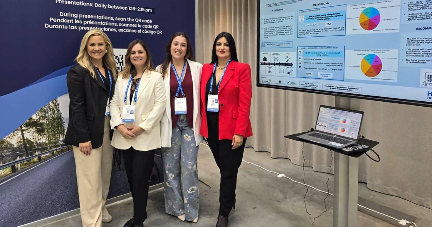 Quatro enfermeiras madeirenses no Congresso Internacional, em Helsínquia