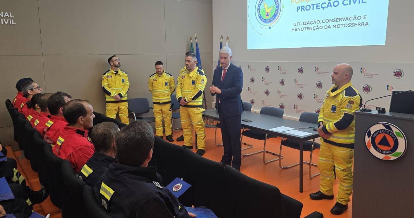 Bombeiros da Região recebem formação de instrutores da ANEPC