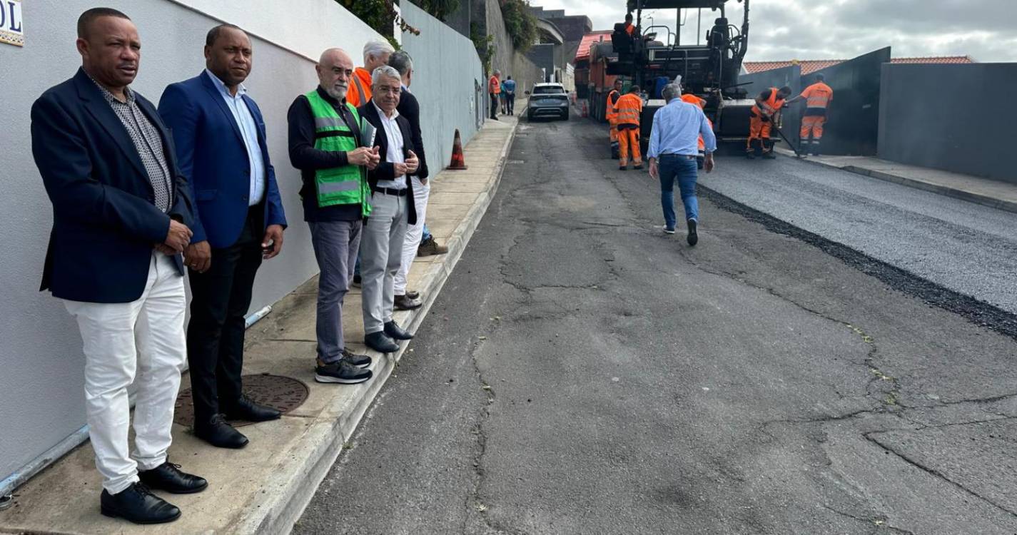 Santa Cruz investiu 220 mil euros na requalificação da Estrada do Cristo Rei