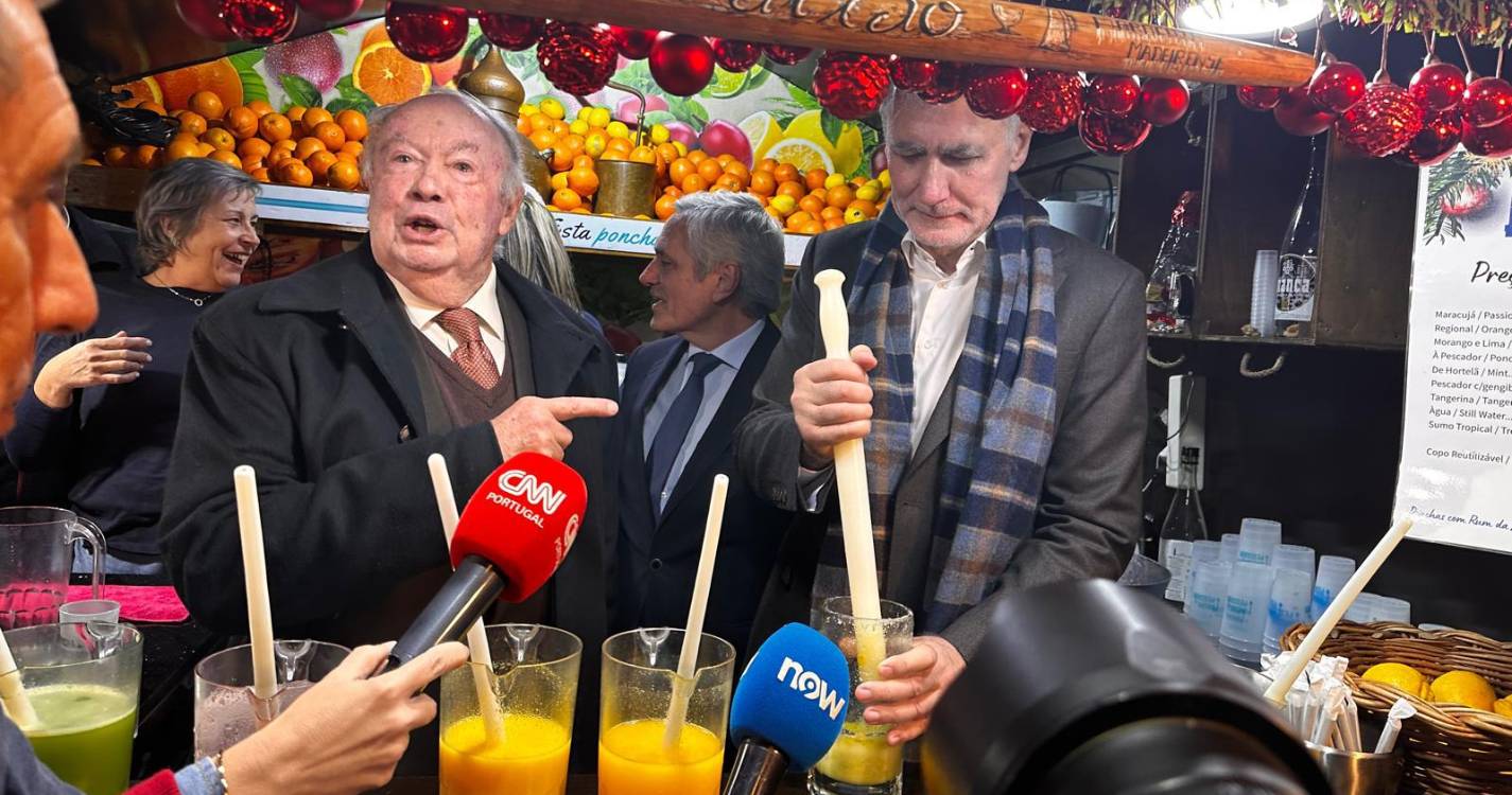 Jardim ao lado de Gouveia e Melo dá um impulso à campanha e candidato admite vitória na Madeira