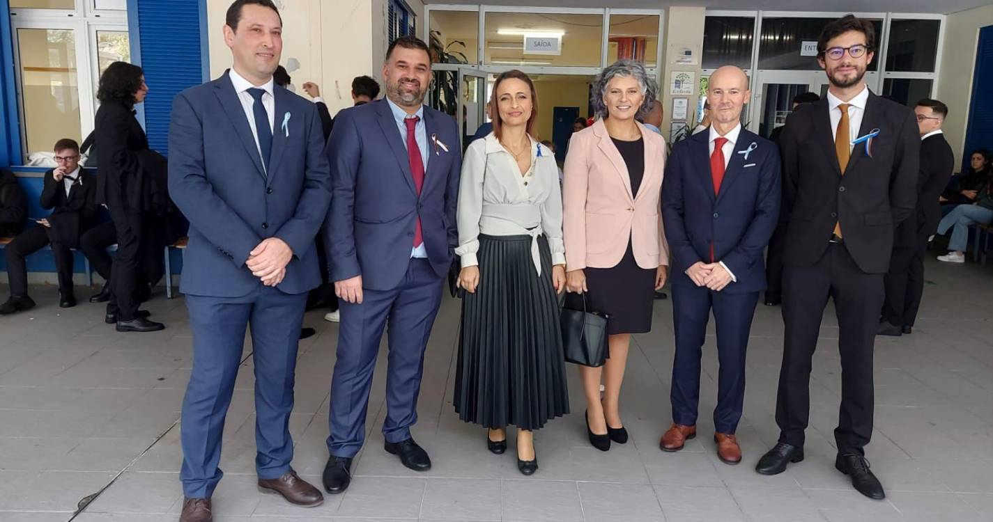 Alunos receberam bênção das capas na Ponta do Sol