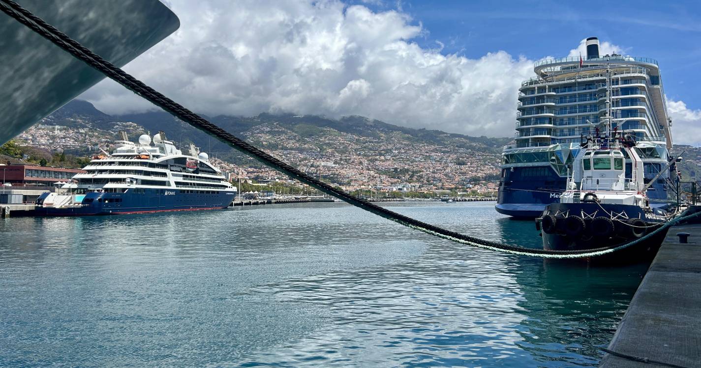 Três navios esta sexta-feira no Porto do Funchal