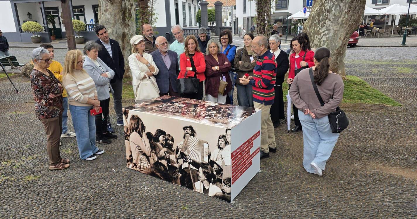 Pe. Martins Júnior: Imagens e frases de “um homem da liberdade” expostas em Machico (com fotos)