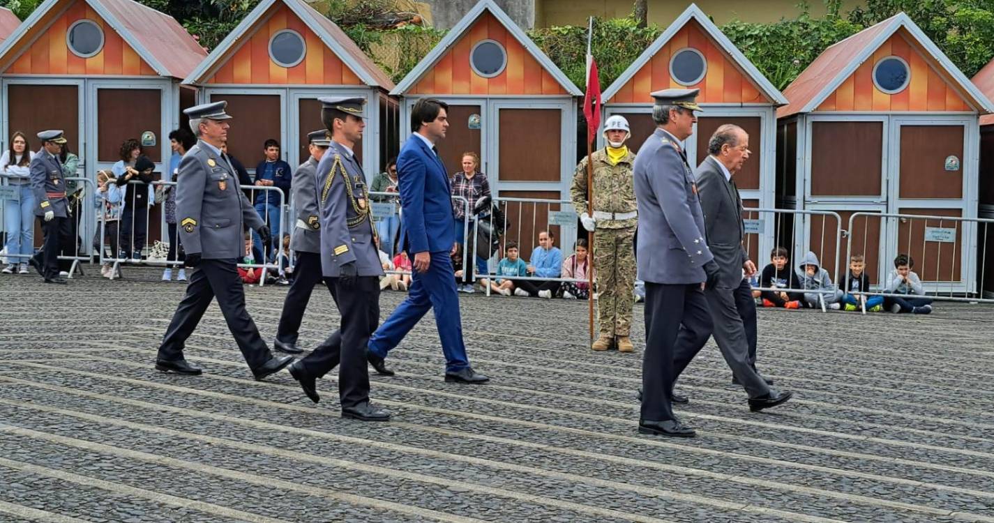 Arrancou a cerimónia dos 188 anos do Comando da Zona Militar da Madeira