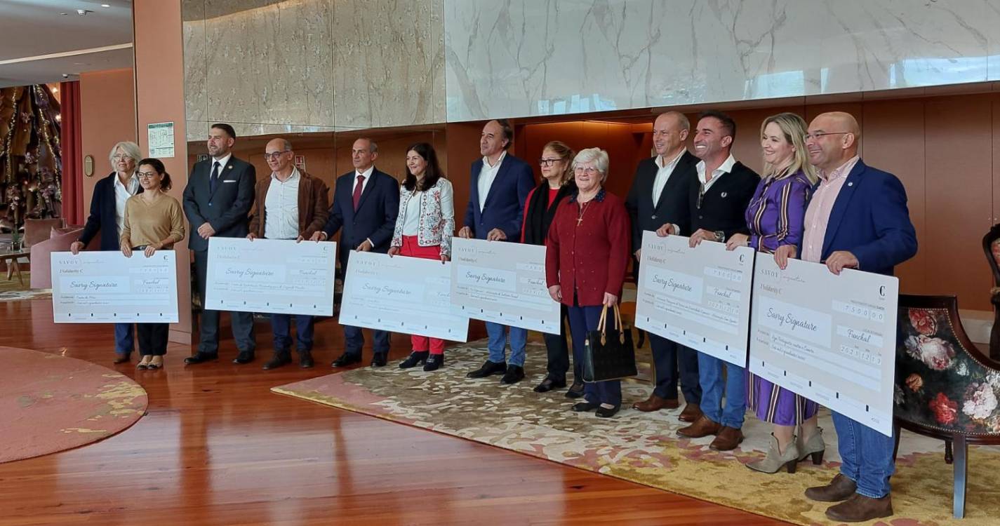 Savoy Signature angaria 45 mil euros para seis instituições
