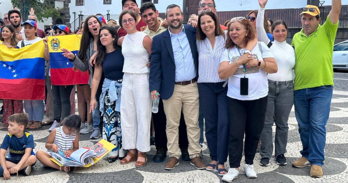 Madeira com o coração na Venezuela