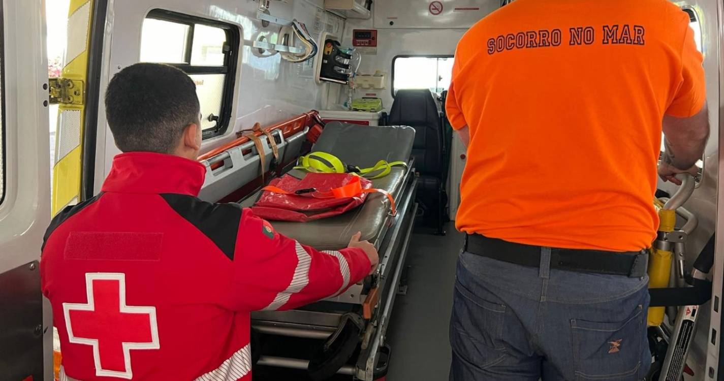 Operacionais do SANAS testam capacidades em formação prática nas tripulações da Cruz Vermelha