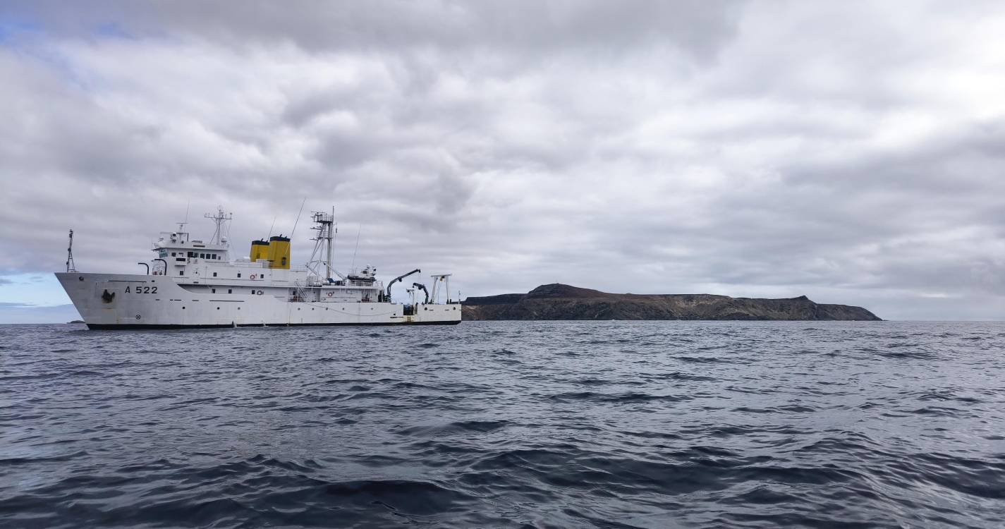 Navio da Marinha inicia missão nas Ilhas Selvagens