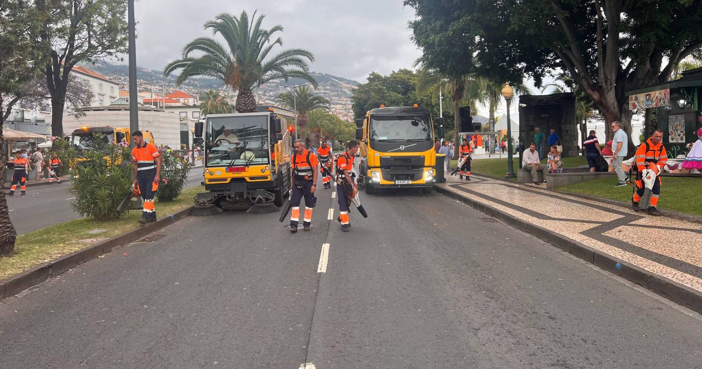 CMF reforça limpeza urbana para a Festa da Flor 2026