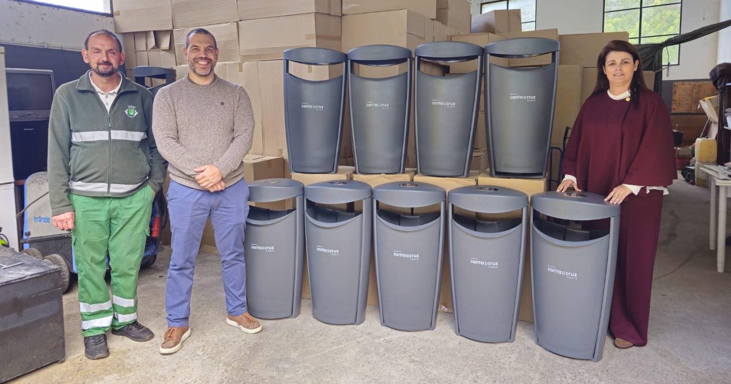 Santa Cruz reforça limpeza urbana e adquire equipamentos escolares