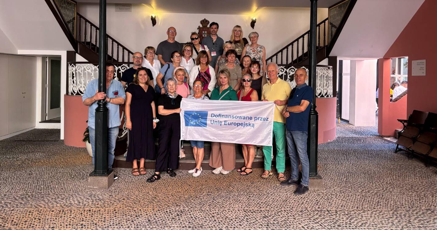 Grupo Sénior proveniente da Polónia visita Madeira através do Erasmus +