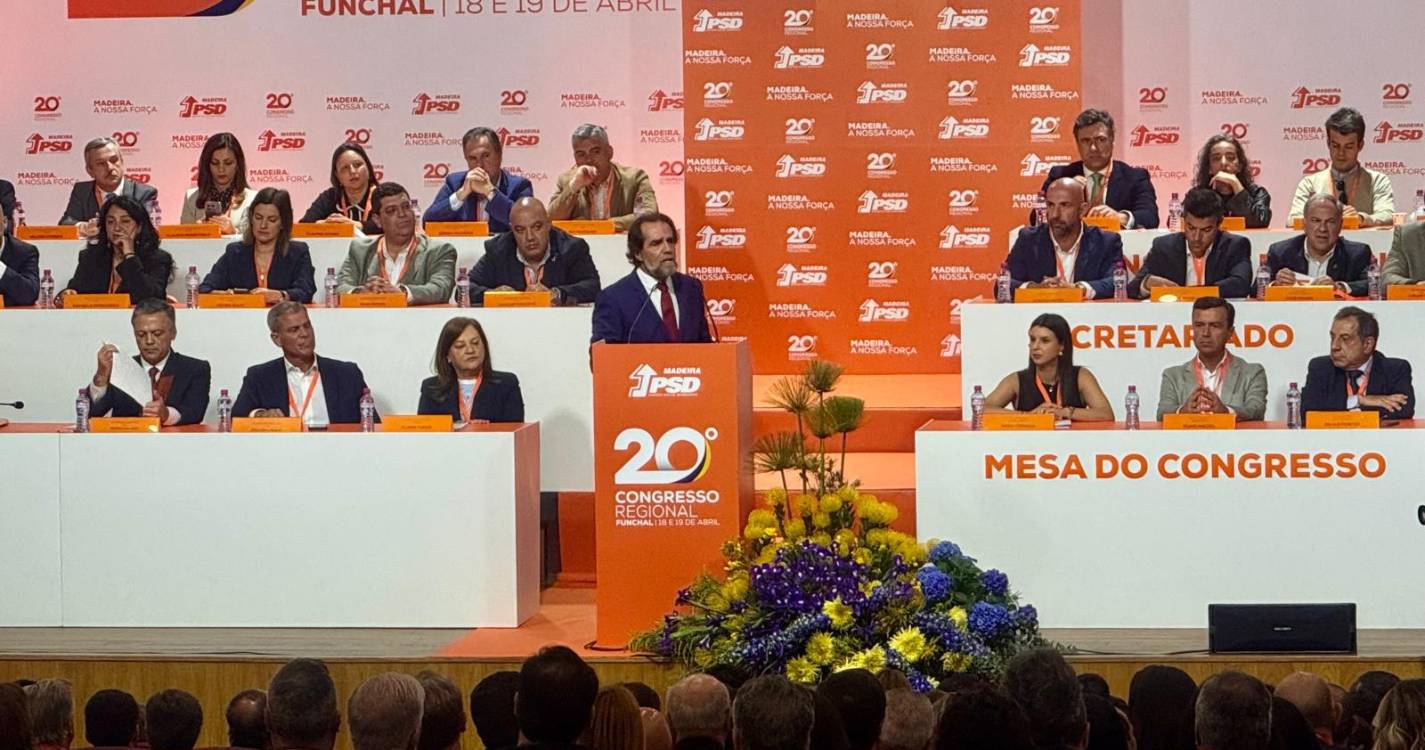 Albuquerque traça prioridades na moção para uma Madeira cada vez mais livre