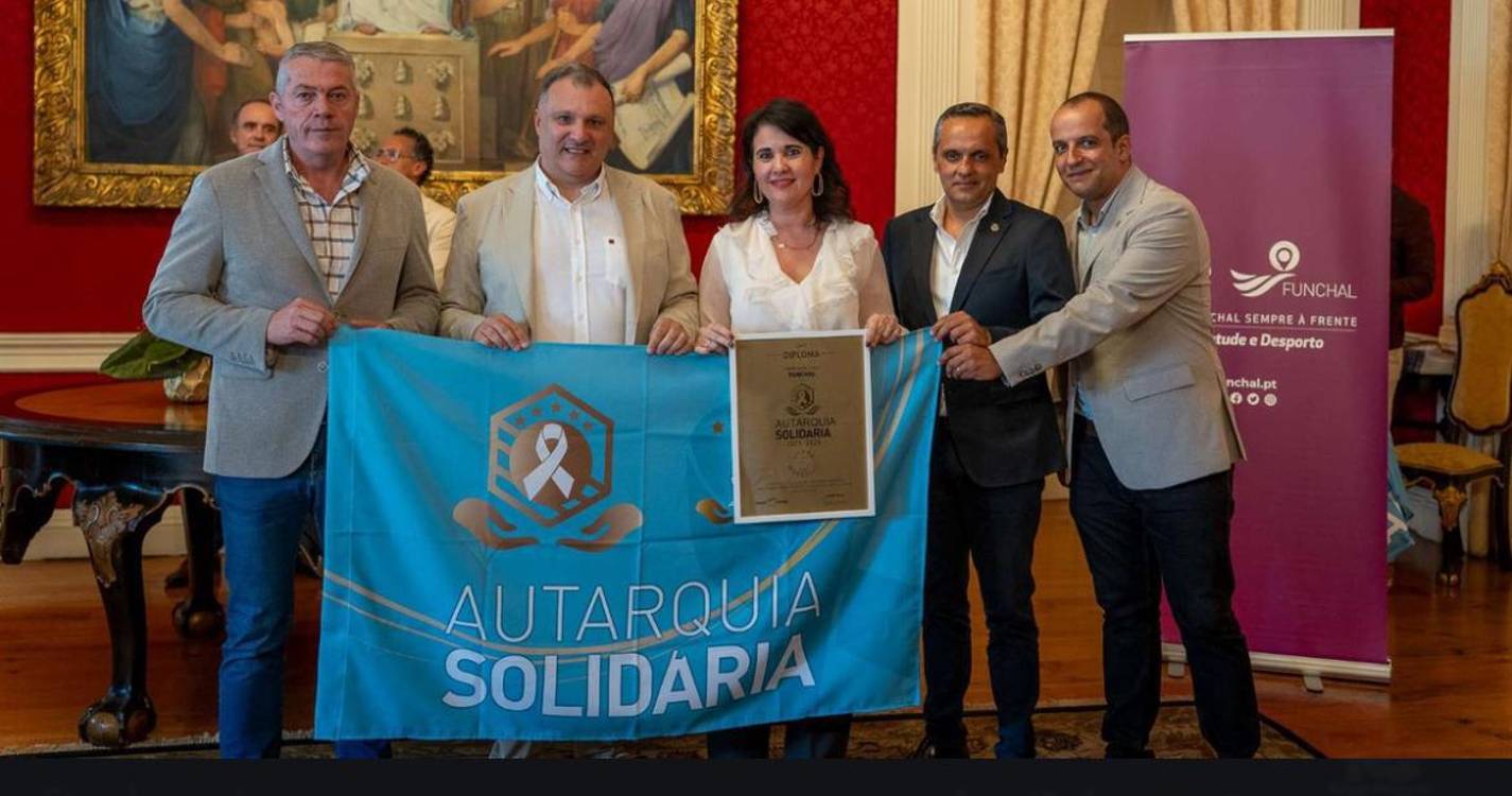 Funchal distinguido como ‘Autarquia Solidária’