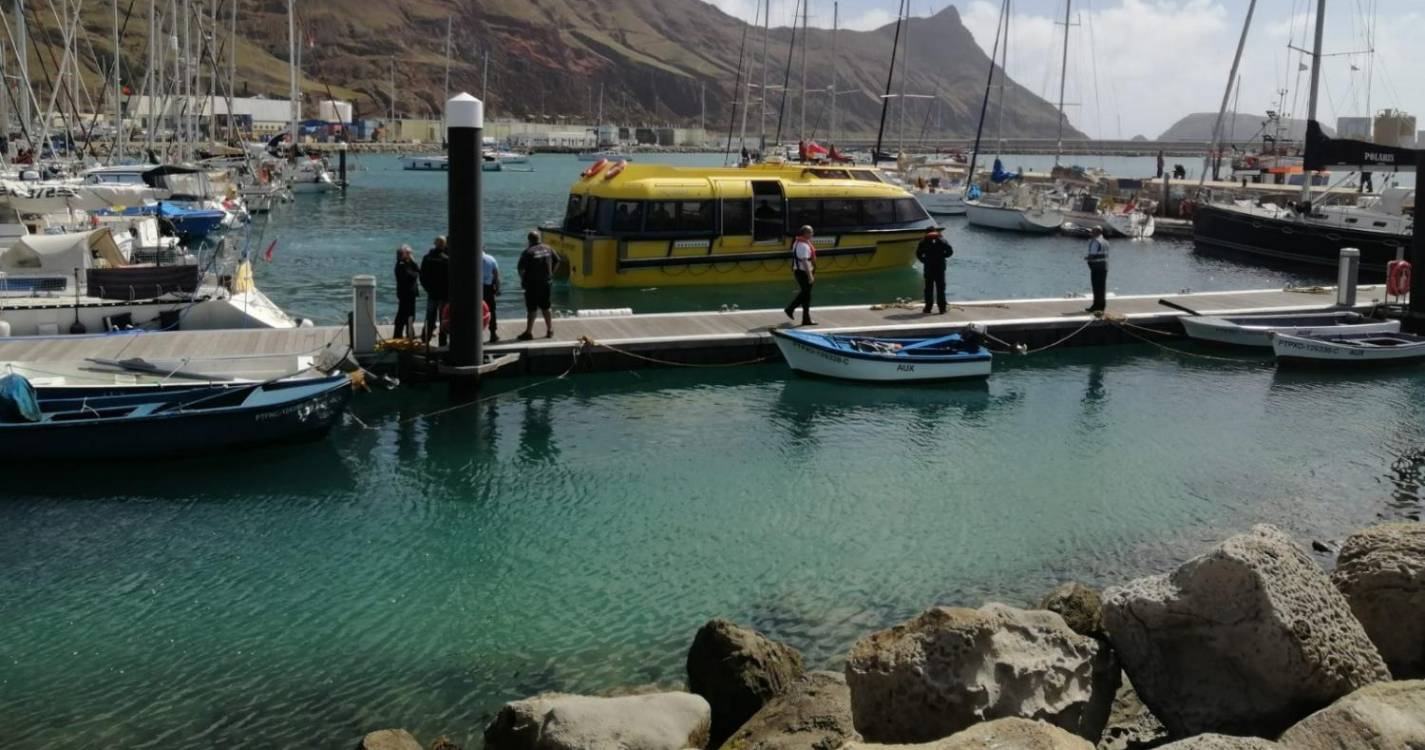 Marinha resgata turista de 85 anos ao largo da ilha do Porto Santo