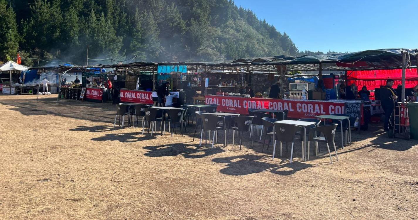 Chão da Lagoa: Poncha não falta nas barracas da Herdade (com fotos)