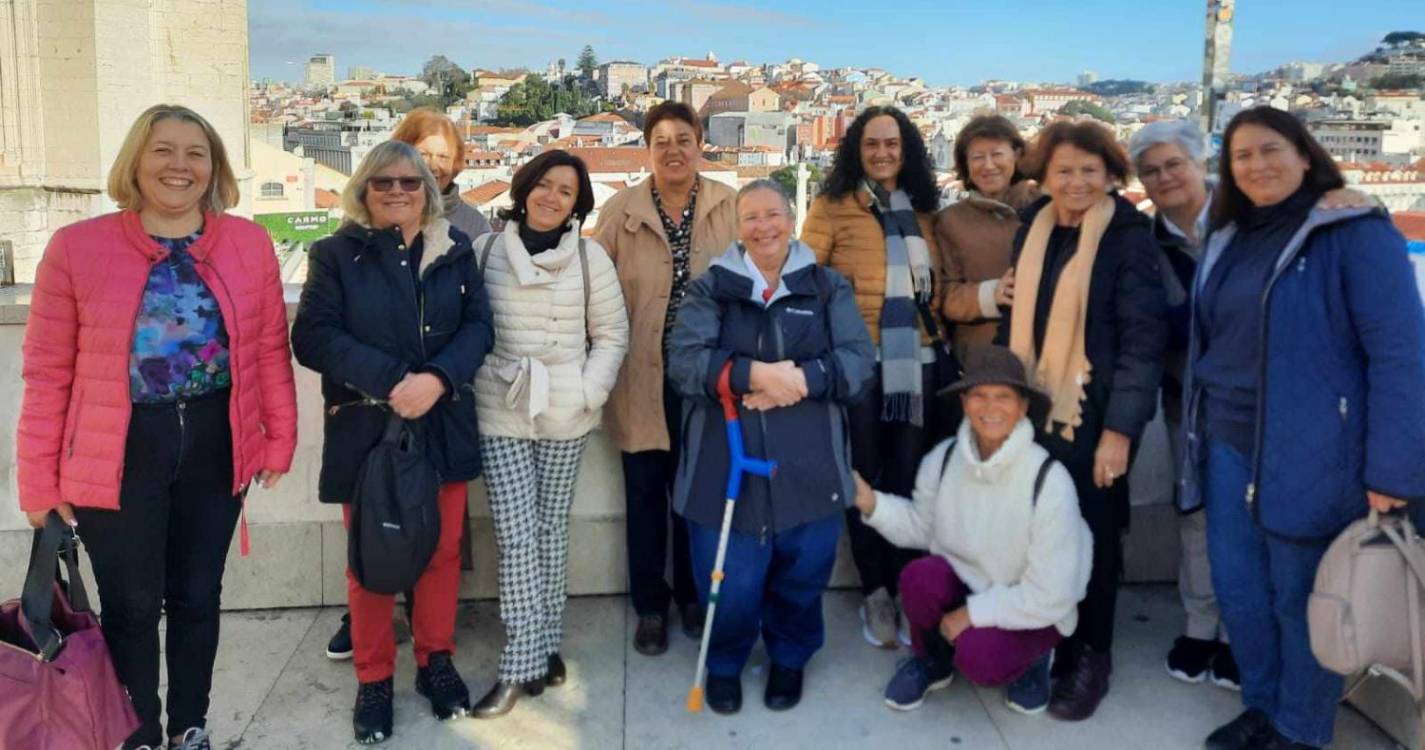 Universidade Sénior Gonçalves Zarco esteve em visita a Lisboa (com fotos)