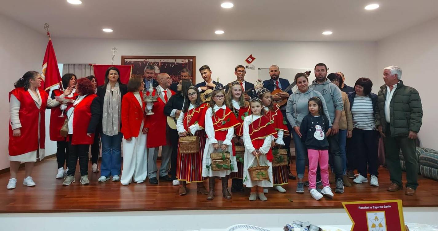 Élia Ascensão na coroação do Novo Imperador da Camacha
