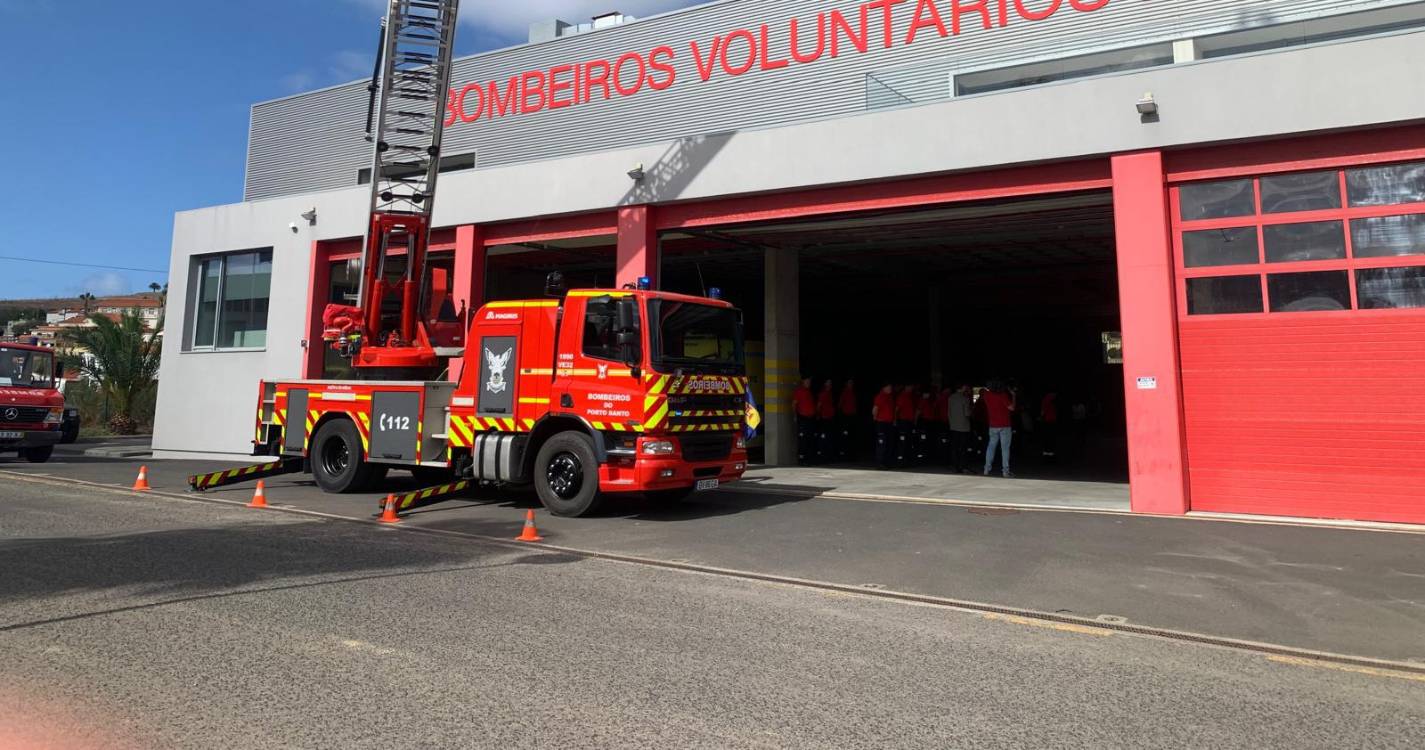 Albuquerque anuncia uma nova viatura para os bombeiros do Porto Santo