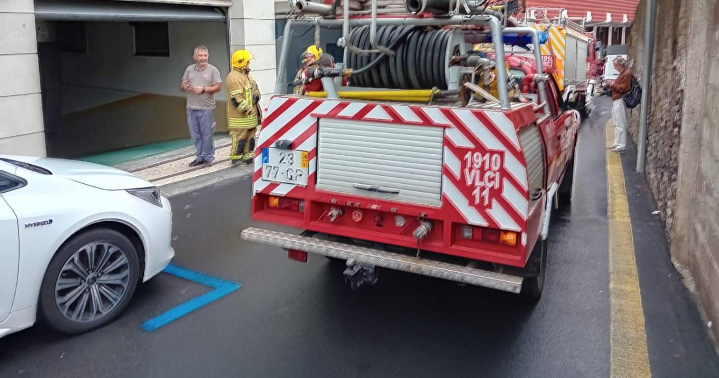 Falso alarme de incêndio no Funchal mobiliza bombeiros