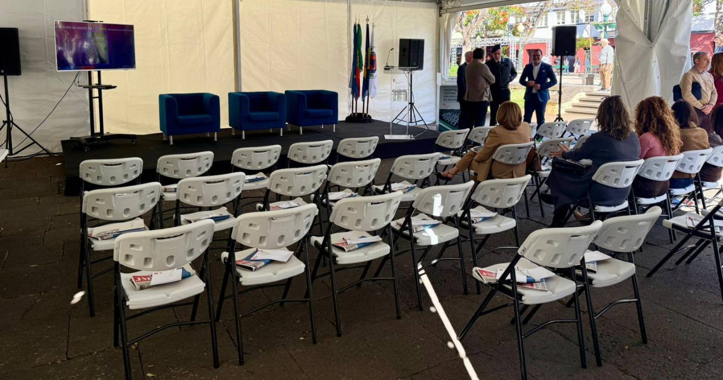 Fórum do JM sobre saúde arranca dentro de momentos no Largo da Restauração