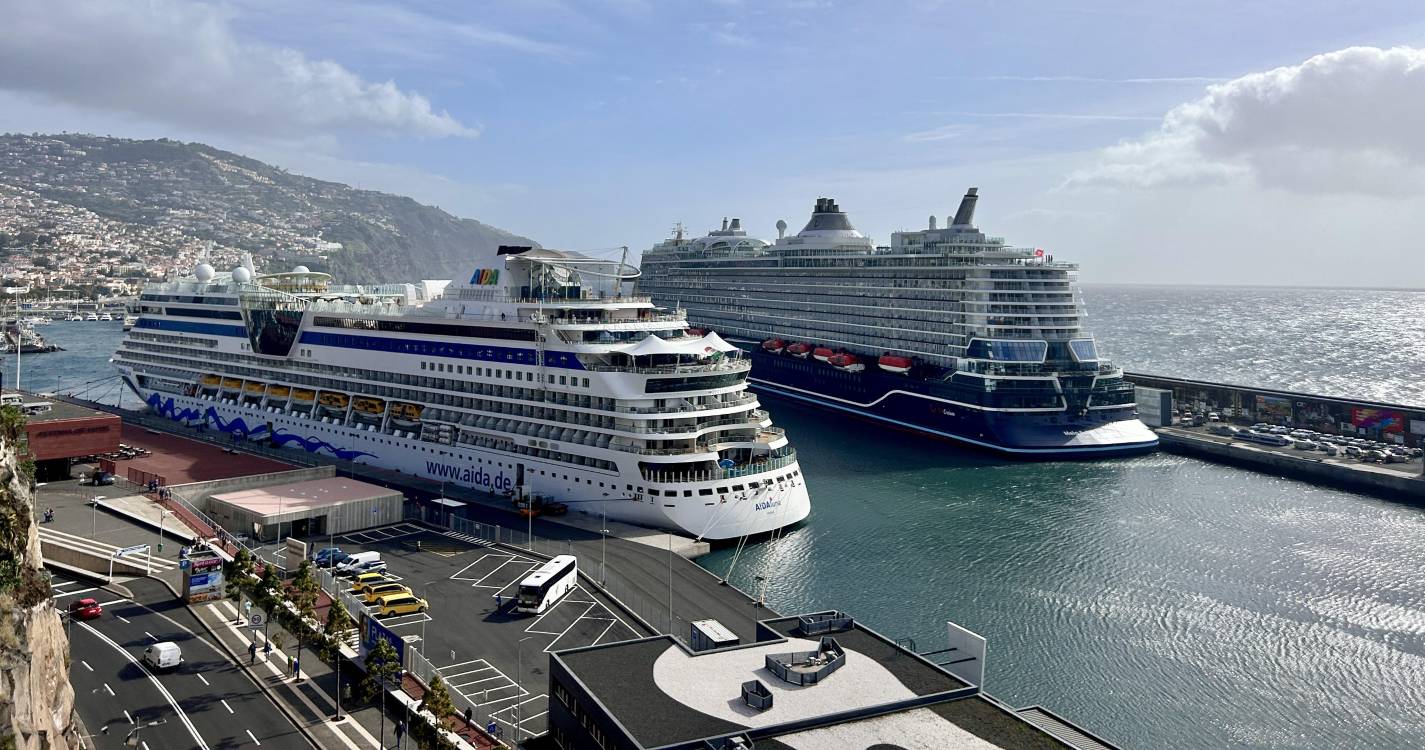 Funchal recebe dois cruzeiros que irão movimentar 6.500 passageiros