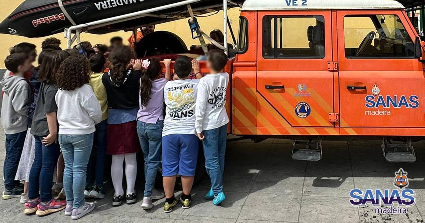 SANAS sensibilizou 400 alunos do Caniço para a época balnear