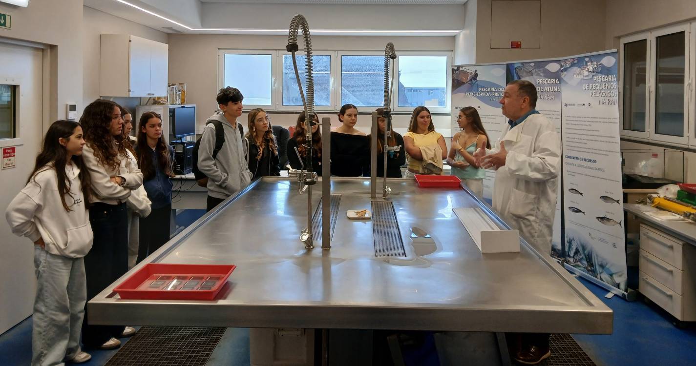 Alunos da Ribeira Brava aprendem sobre o setor das pescas e economia circular