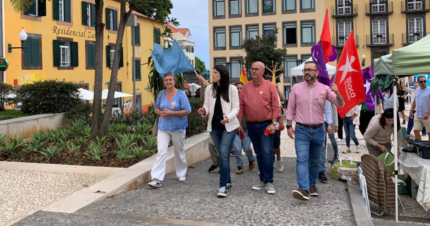 Eleições: BE reitera ser de confiança para combater “regime podre” e “relações perigosas”