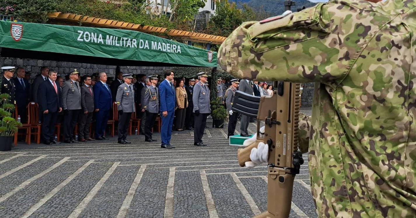 Arrancou a cerimónia dos 188 anos do Comando da Zona Militar da Madeira