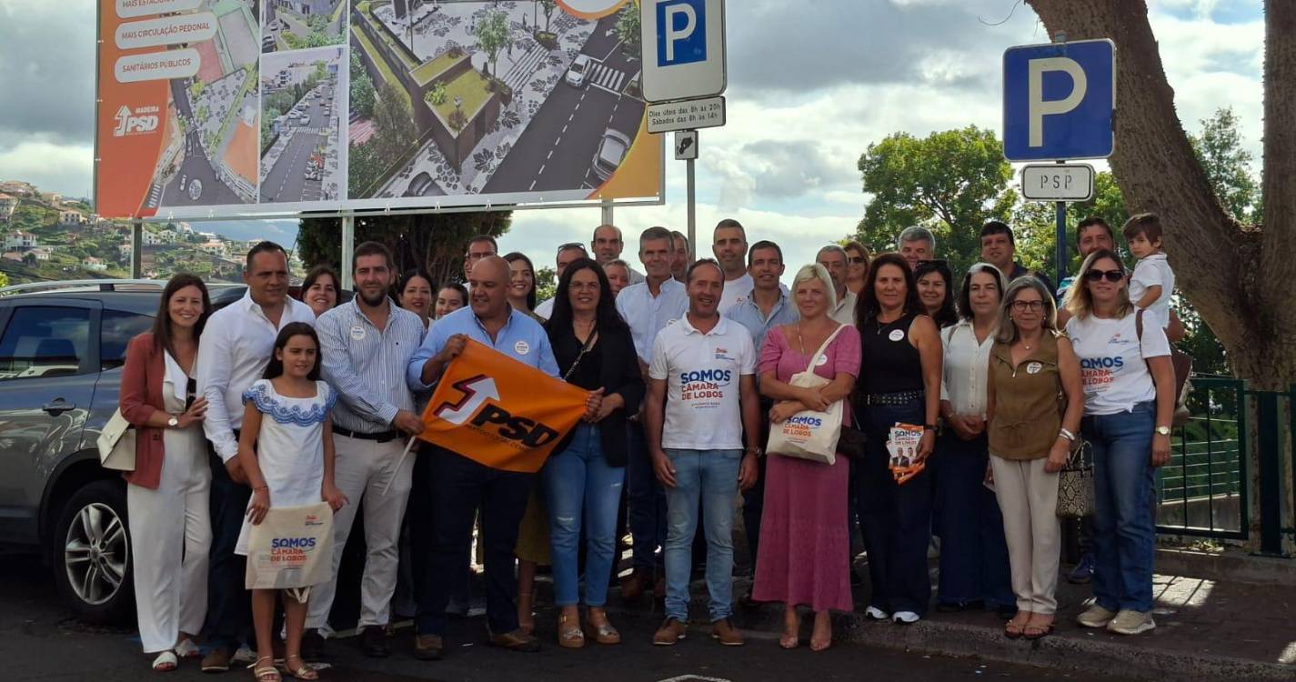 Bettencourt promete nova praça central do Estreito de Câmara de Lobos que custará 2 milhões de euros