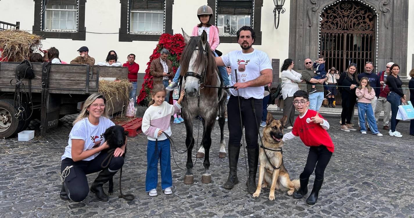 Quinta da Caldeira traz amigos de quatro patas à Praça do Município no Funchal (com fotos)