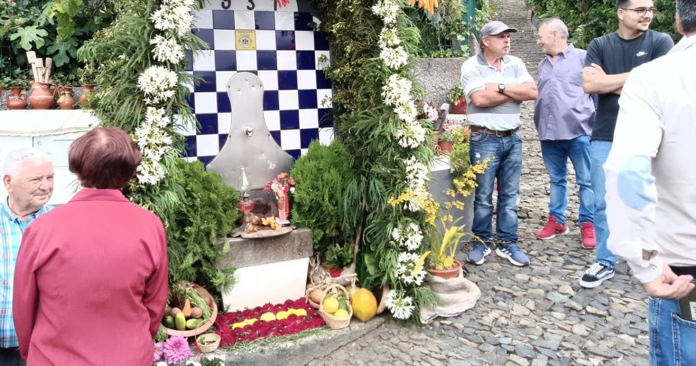 Fontanários em São Roque do Faial ‘vestidos’ a rigor para o São João