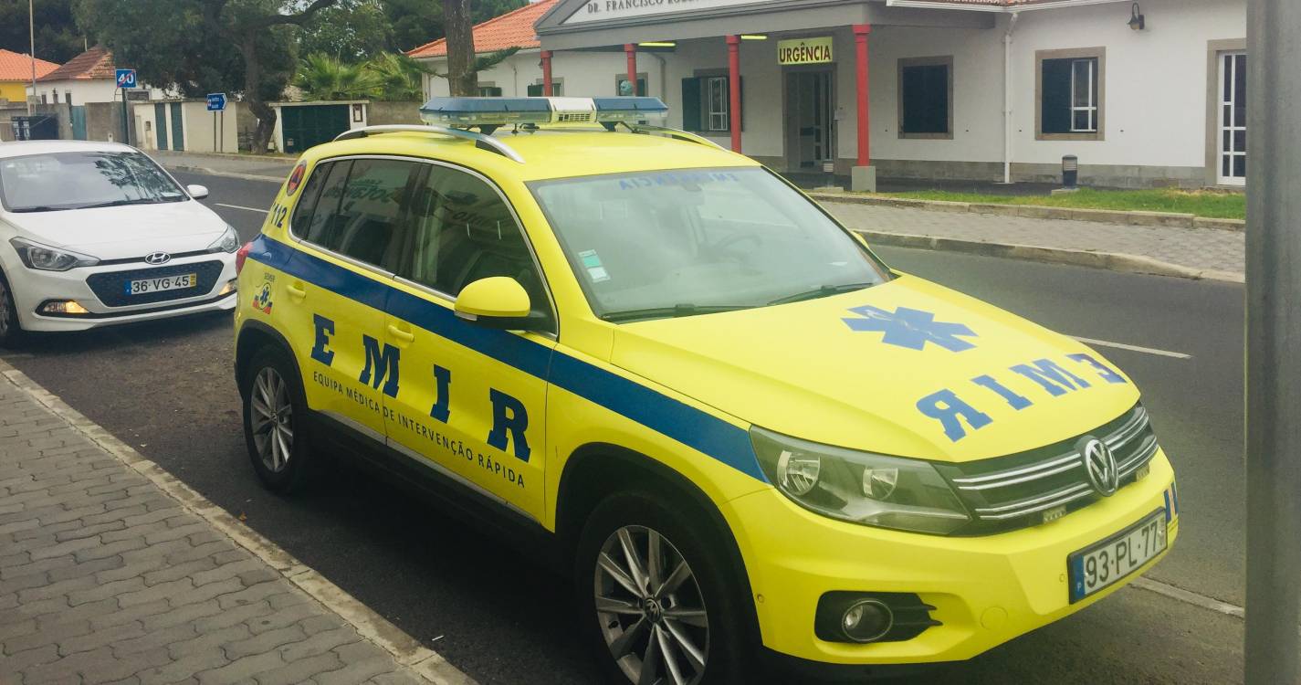 Mulher socorrida após sofrer choque anafilático no Porto Santo