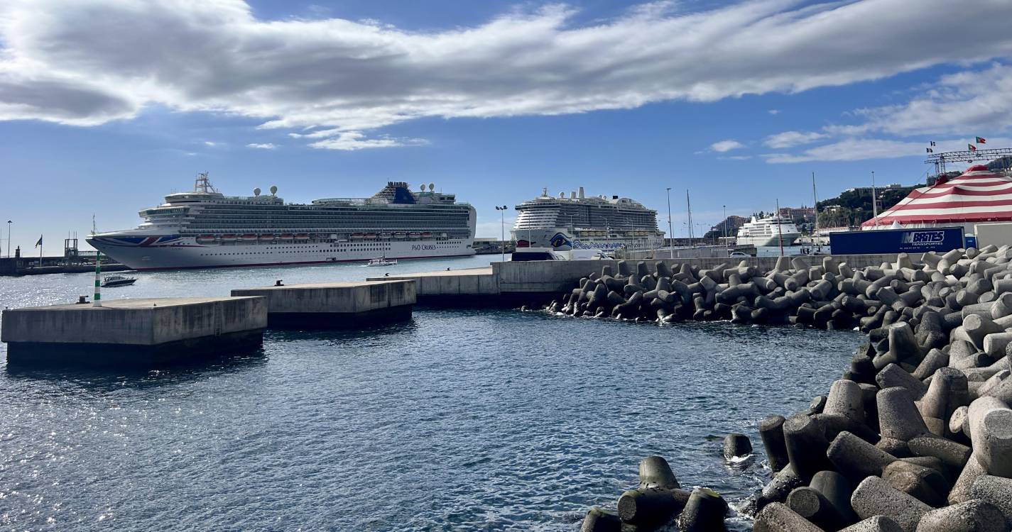 Porto do Funchal com movimento de 17 mil pessoas