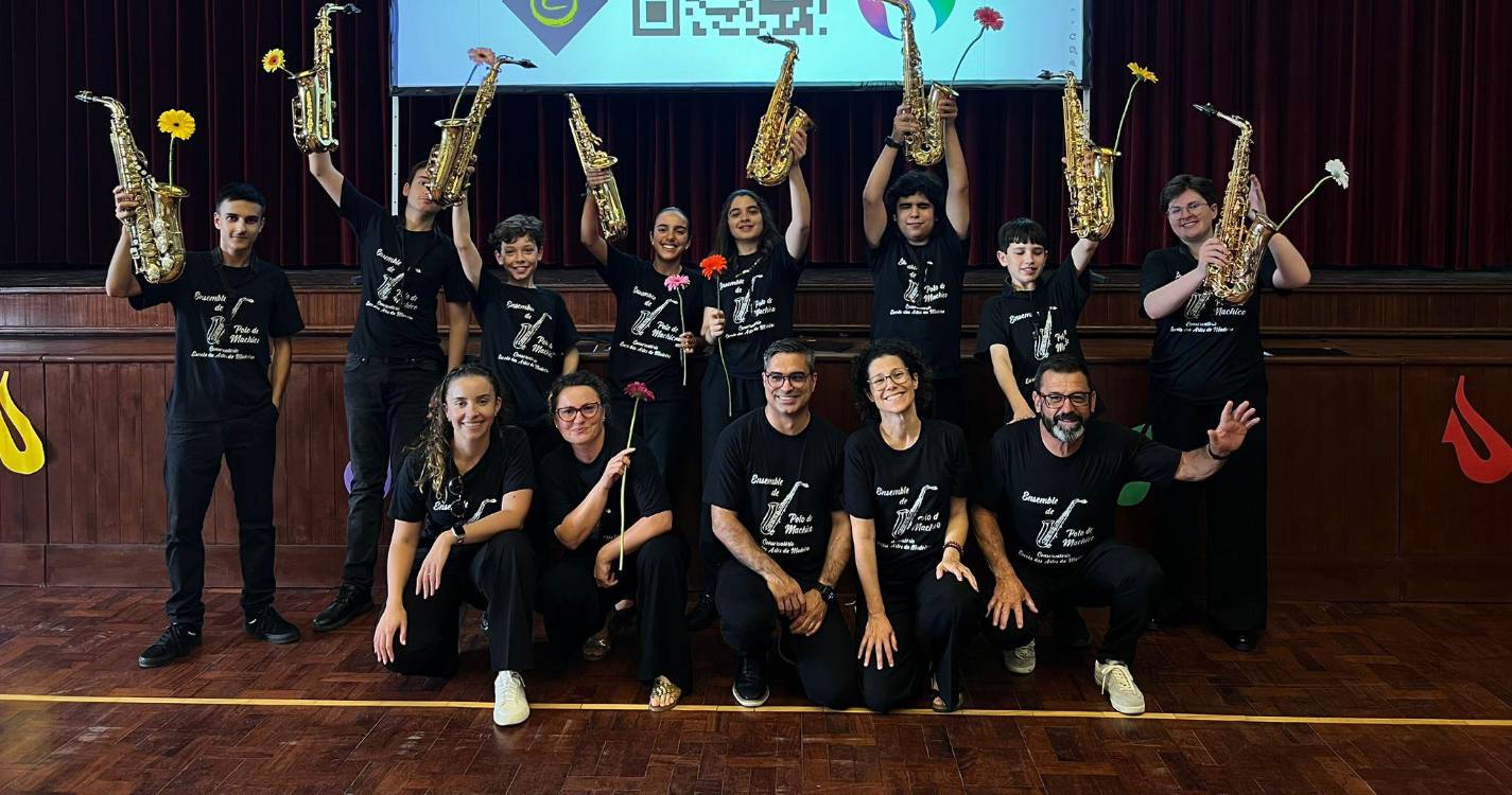 Conservatório destaca-se no Festival Internacional de Saxofones de Palmela