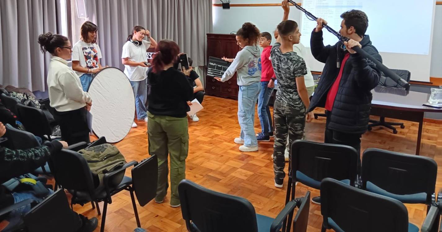Alunos da Gonçalves Zarco participam no ‘Processo criativo de um filme’