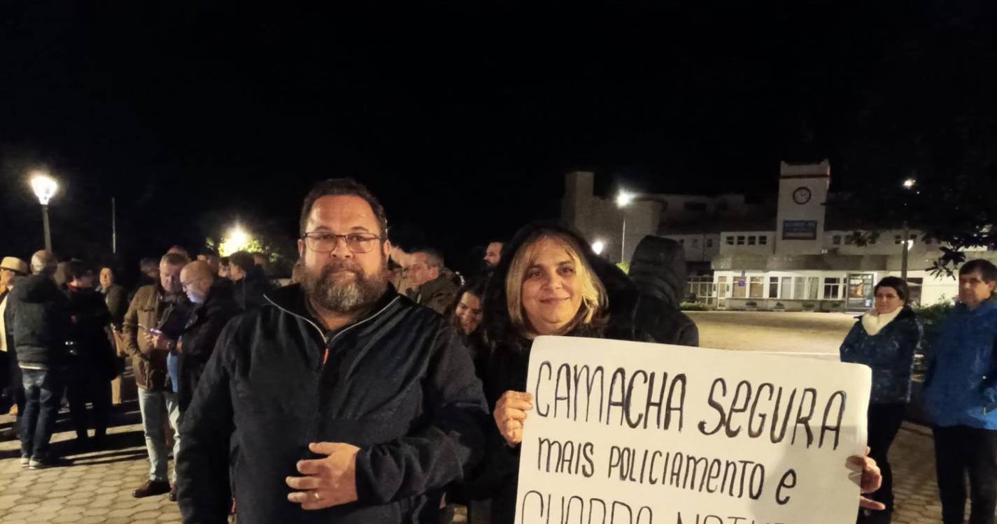 População da Camacha em vigília pede mais segurança