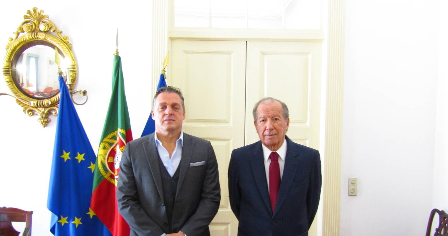 Ireneu Barreto recebeu Diretor do Departamento de Investigação Criminal da Madeira da Polícia Judiciária