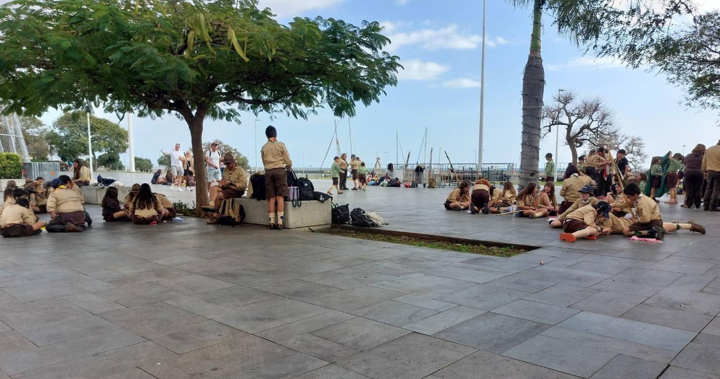 Escoteiros assinalaram o 96.º aniversário da primeira visita de Baden-Powell