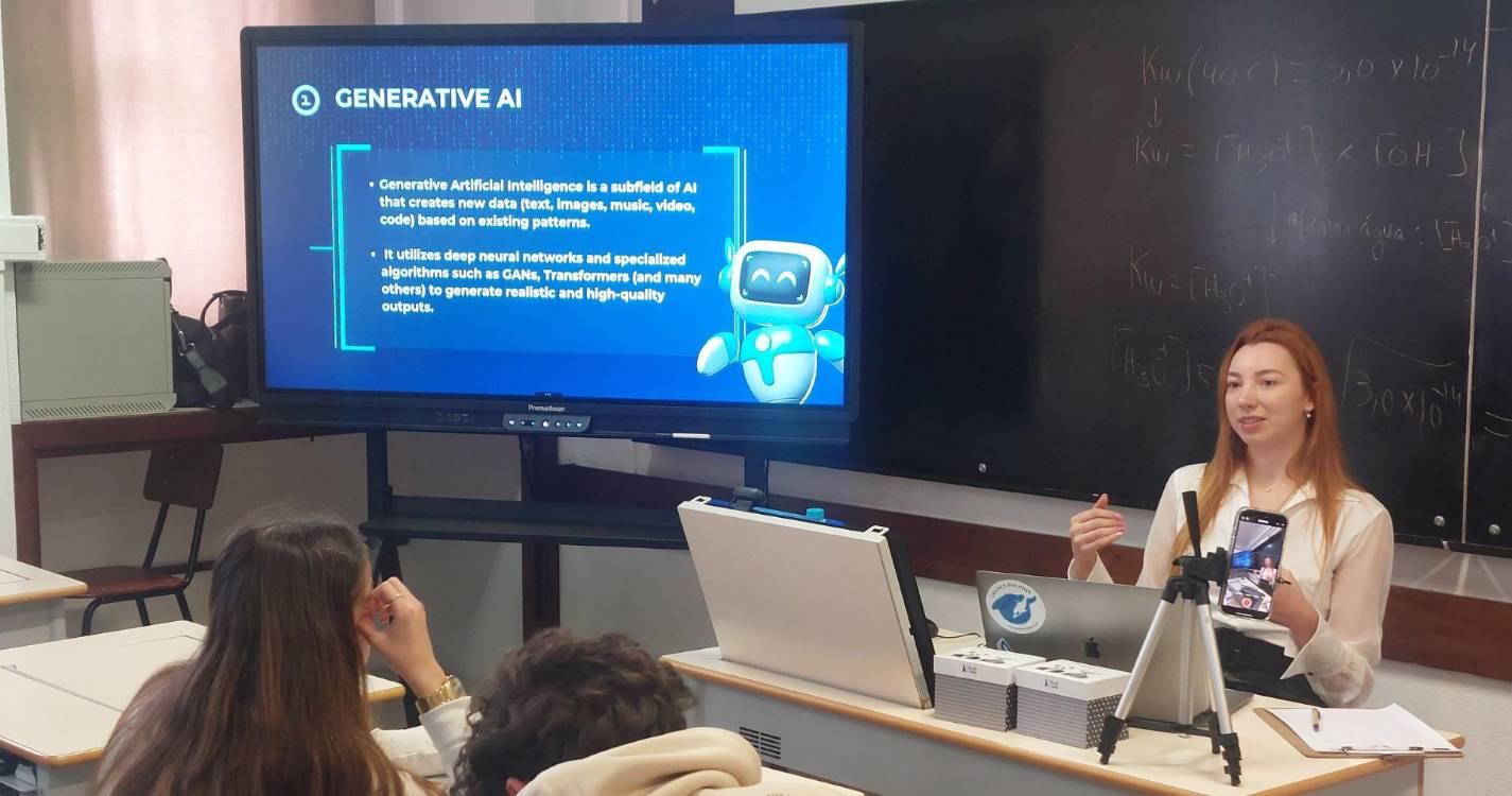 Jovens madeirenses exploram futuro da Inteligência Artificial em workshop