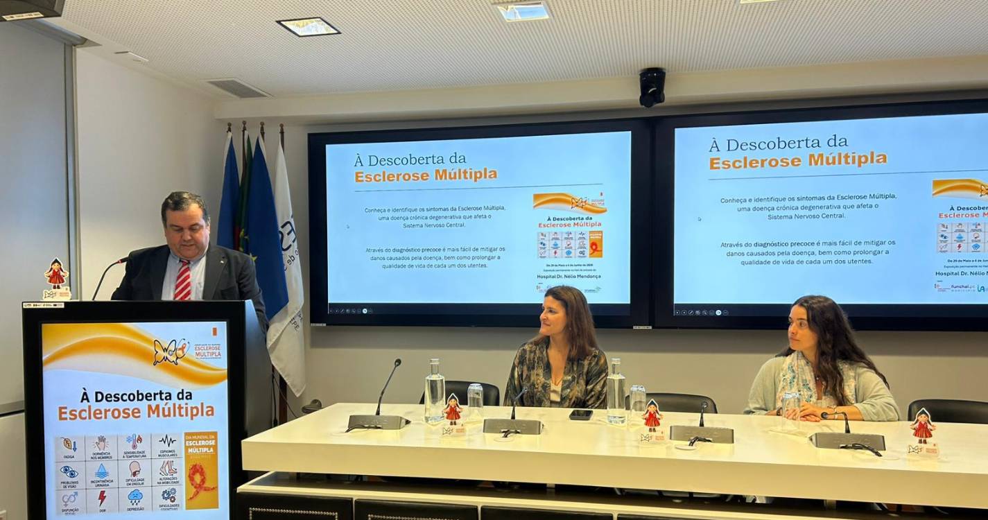 Esclerose múltipla “afeta mais de 200 pessoas na Madeira” diz Nélio Olim