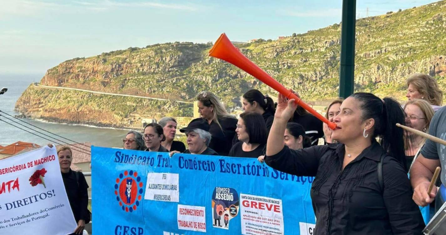 Greve na Santa Casa da Misericórdia de Machico com 100% de adesão