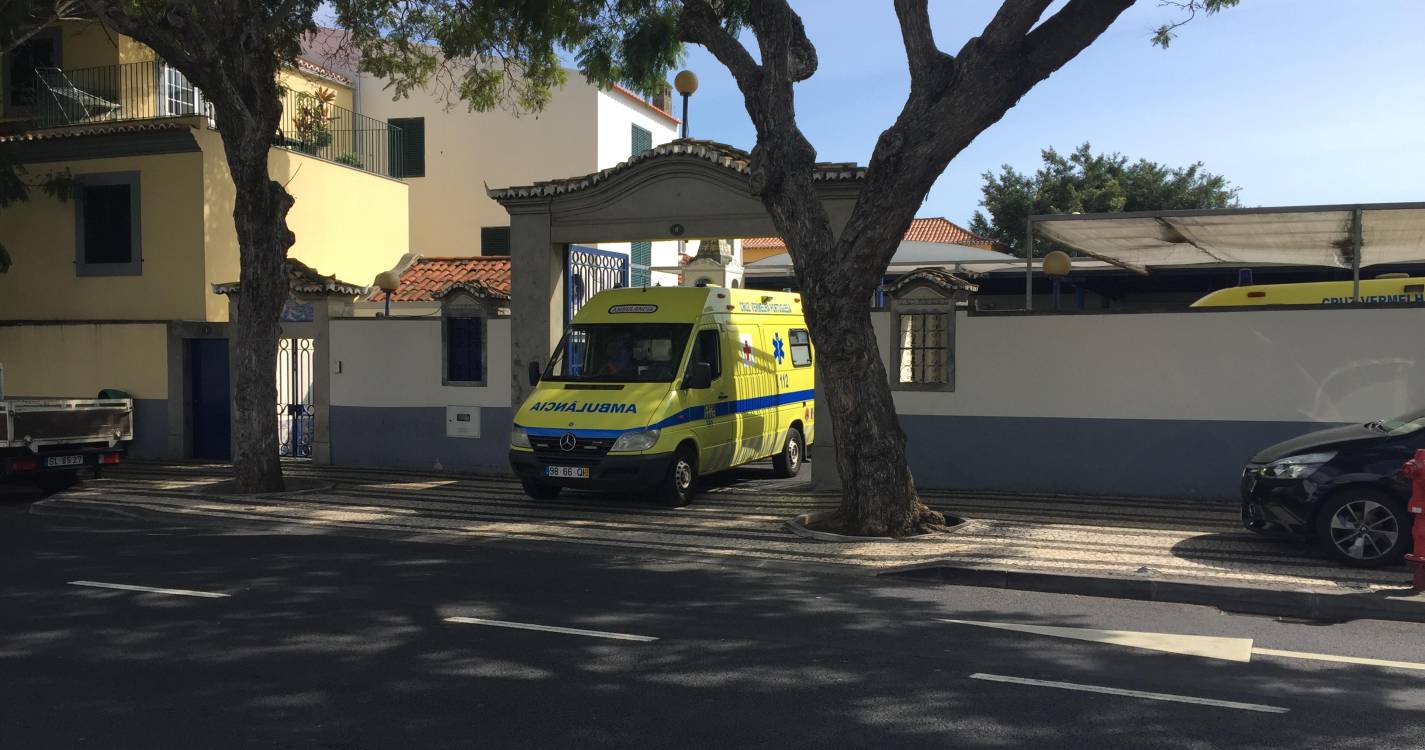 Motociclista ferido em despiste junto à Alfândega do Funchal
