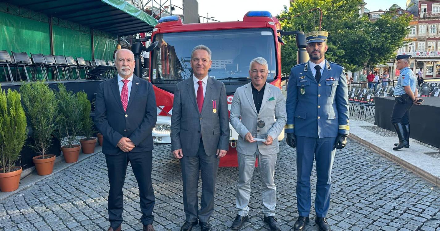 Câmara de Santa Cruz distinguida reafirma compromisso na Proteção Civil