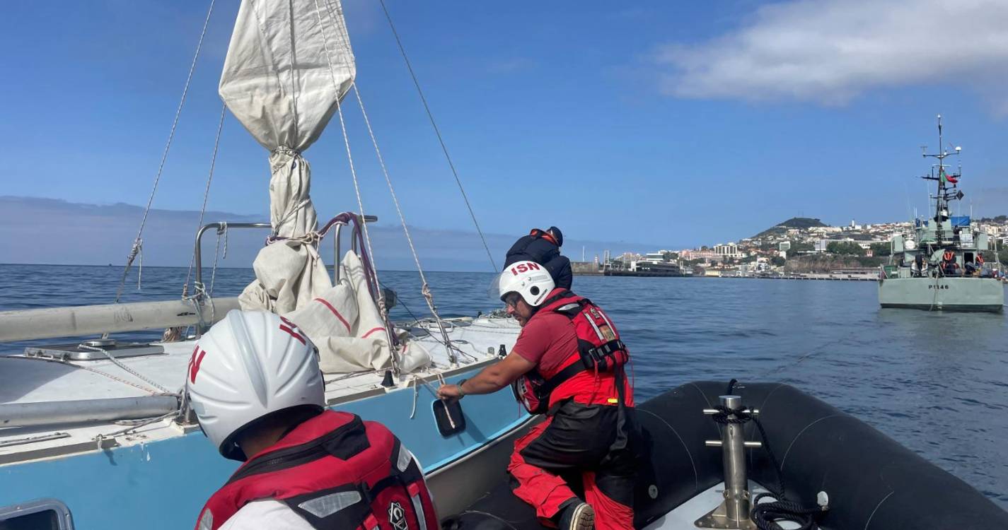 Marinha resgata náufrago francês e o seu cão ao Largo da Madeira