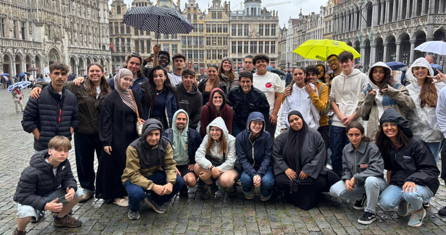 Jovens da Madeira em intercâmbio na Bélgica (com fotos)