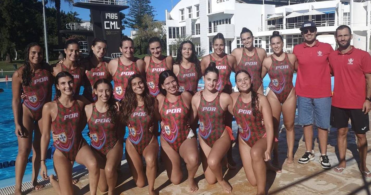 Polo aquático/Europeu: Seleção portuguesa procura ‘top 12’ europeu na Penteada