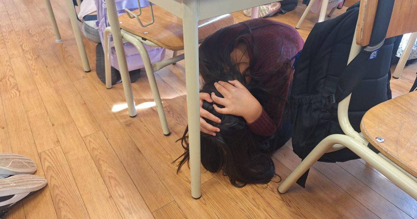 Escola de Carvalhal e Carreira participa no exercício ‘Terra Treme 2025’